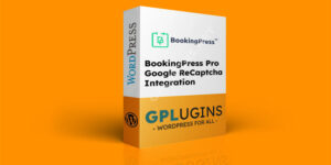 BookingPress Pro - Google ReCaptcha Integration