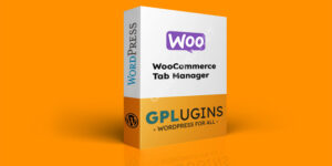 WooCommerce Tab Manager